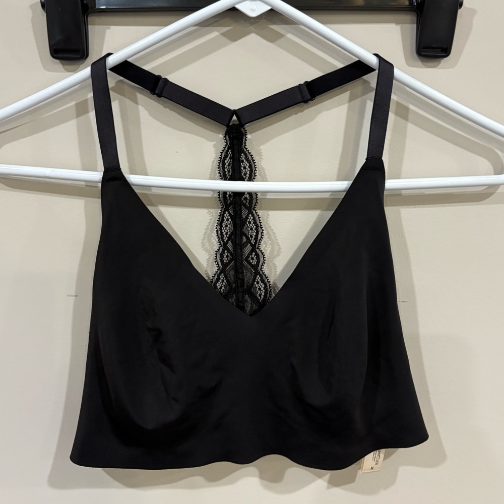 True & Co Triangle Lace Bralette